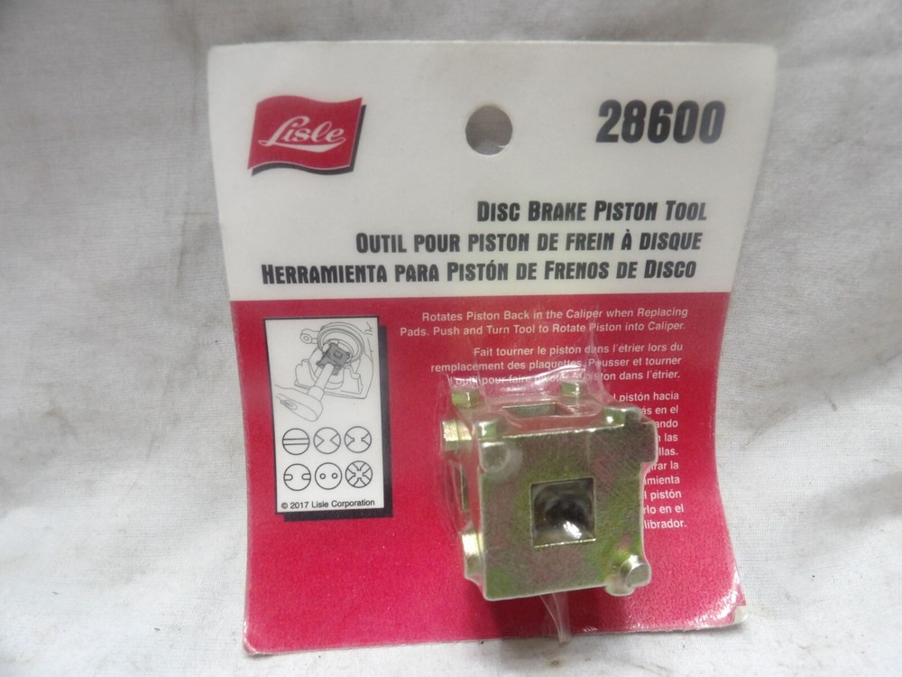 Lisle Disc Brake Piston Tool #28600