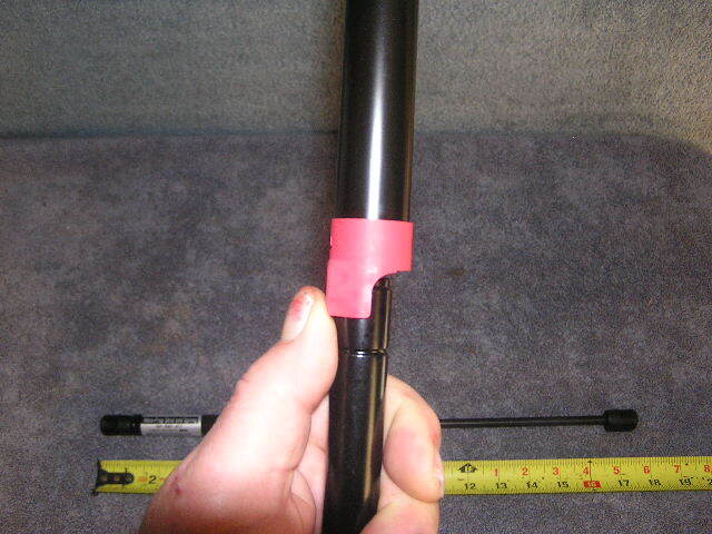 Safety LOCKING Strut Shock Lid Support REP Knaack Storage Master Box Mod 90