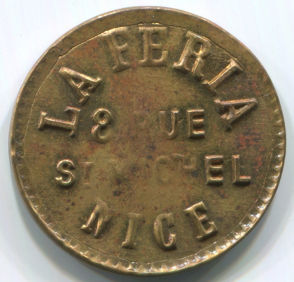France, Nice - La Feria (Brothel) Token