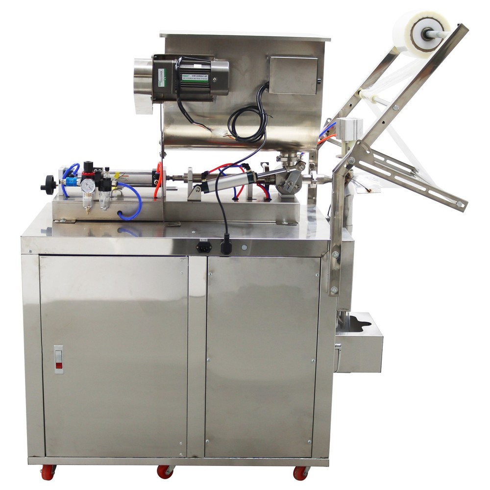 INTBUYING 10-100ml Auto Quantitative Filler Machine W/ Horizontal Mixer Function