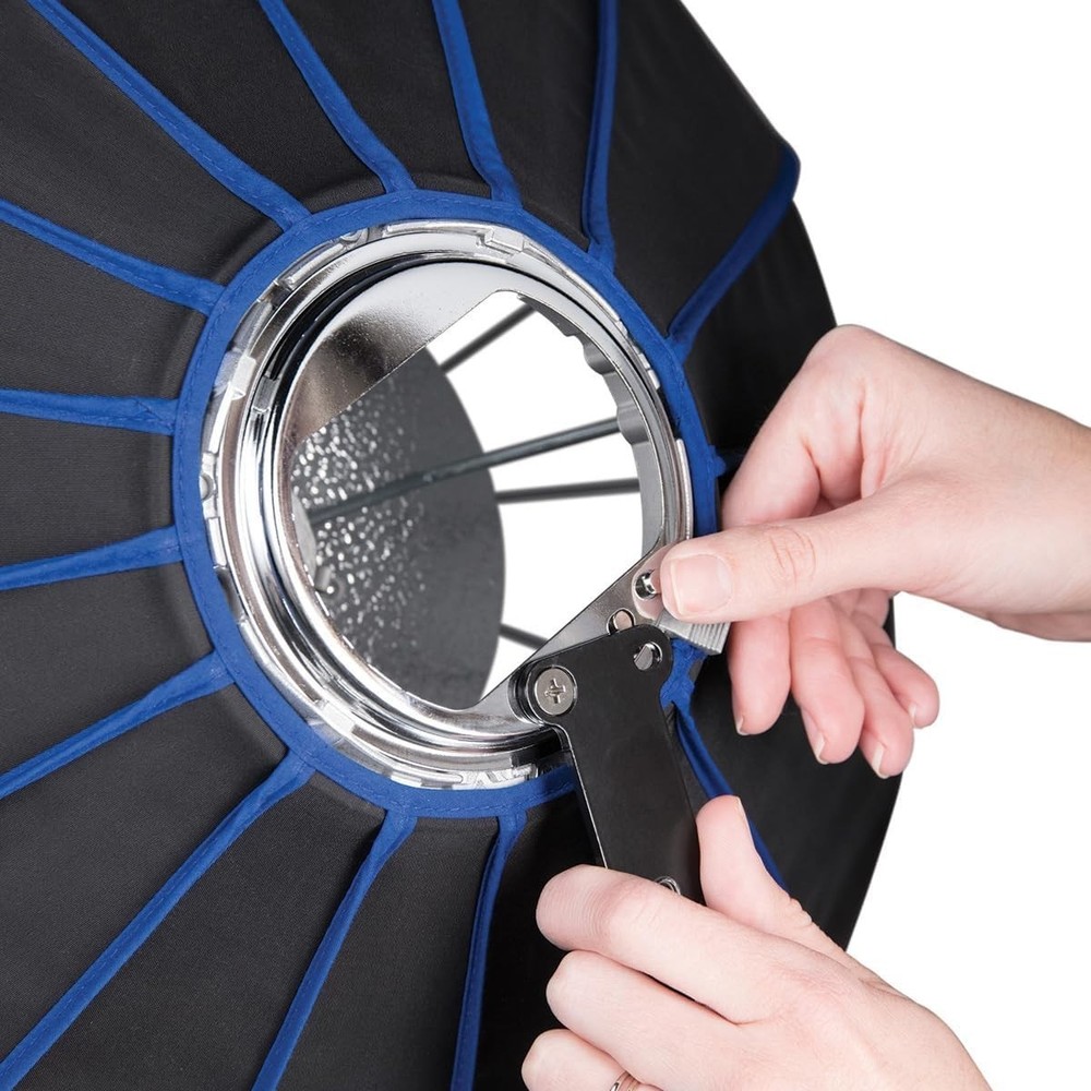 Durable All-Metal Rapid Box Speedlite Insert for Quick Attachment & Versatility