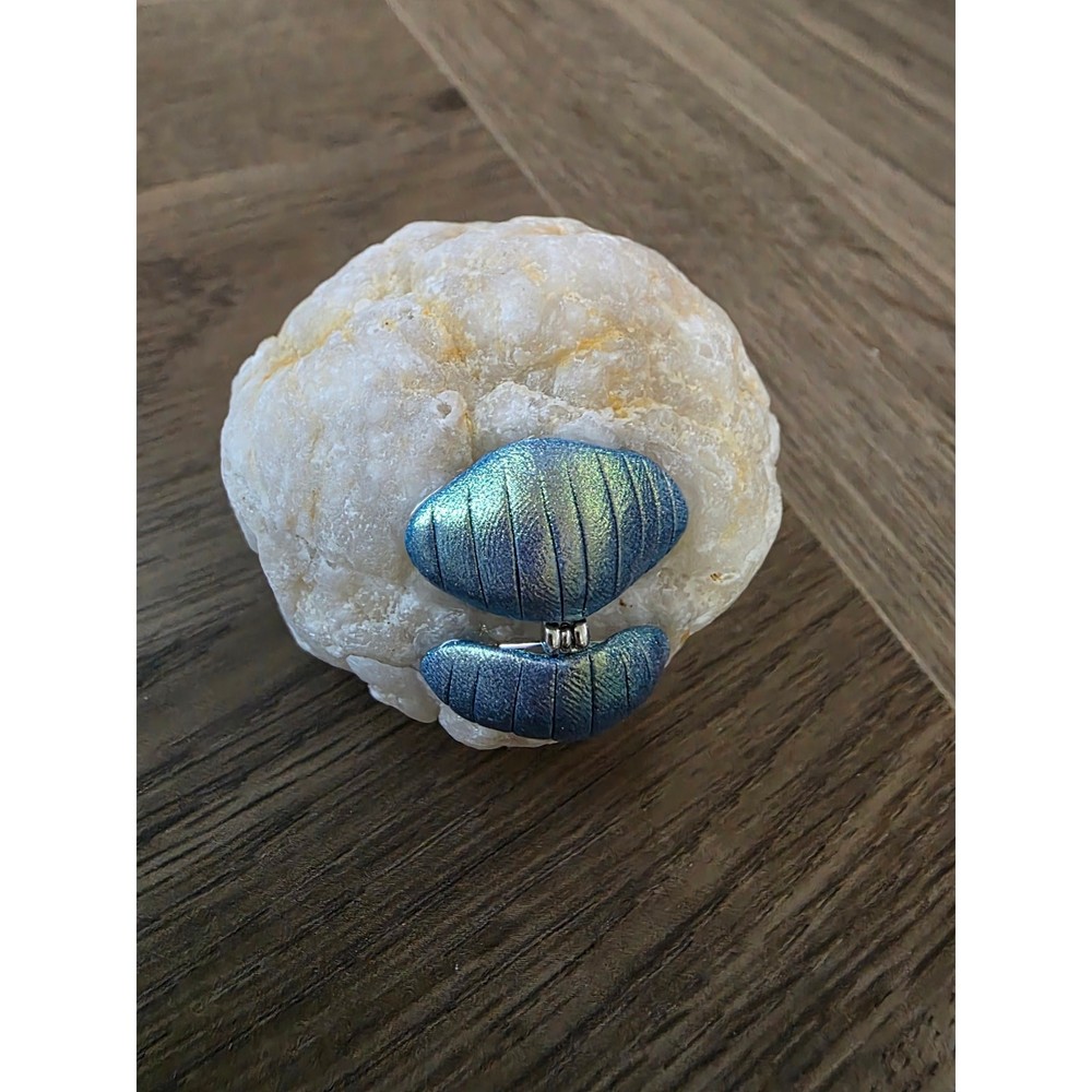 Crystal Geode Round Ring Box/Decorative Piece