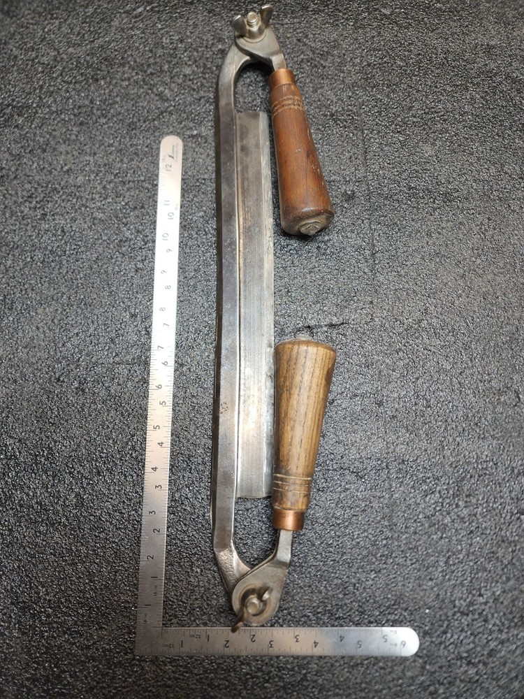 10in. Drawknife W/ Folding Handles Maker Unknown