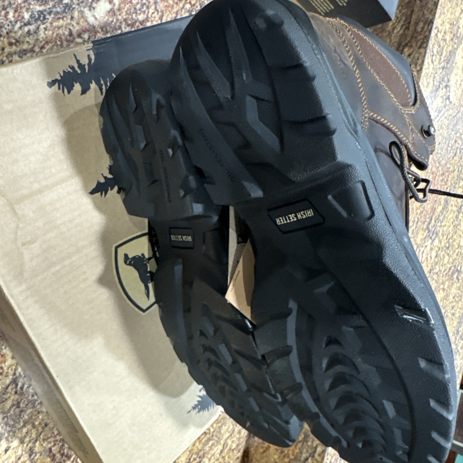 Irish Setter Ely 83607 Electrical Hazard Work Boots Brown 13 D/M