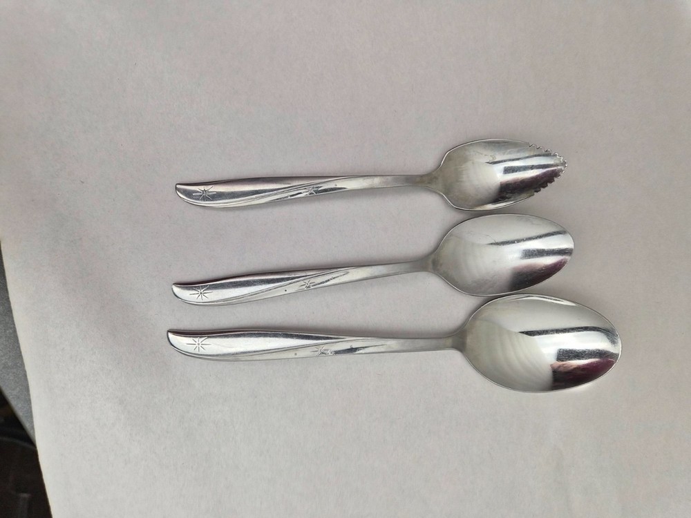 Oneida community stainless Twin Star, Atomic