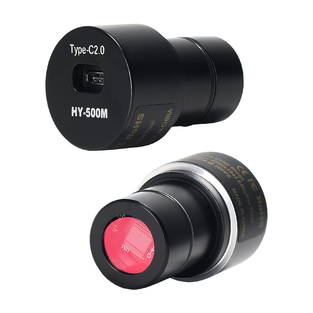 HD USB Electronic Digital Eyepiece 5MP CMOS Microscope Camera Ocular Adapter