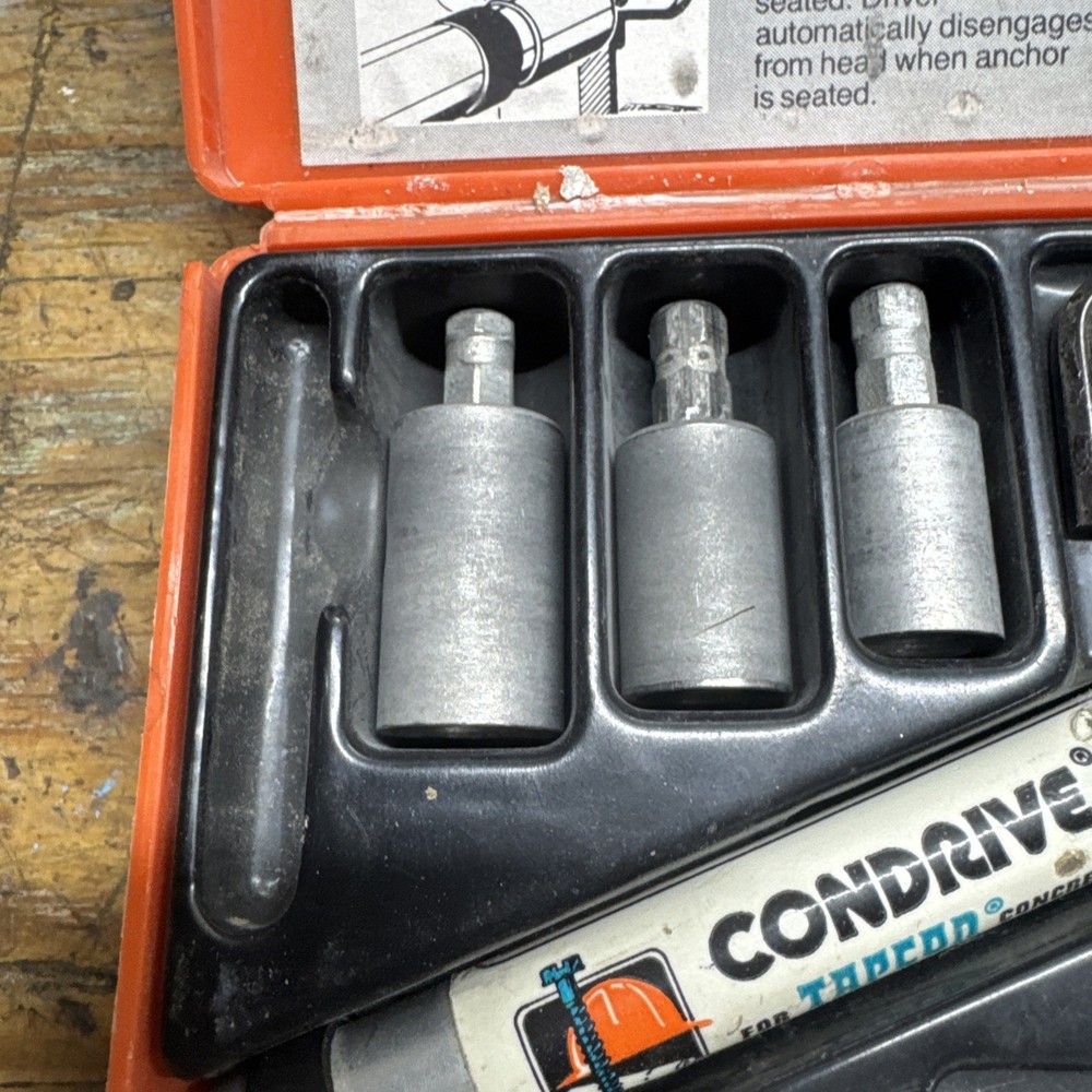 ITW Ramset Tapcon Concrete Anchoring System Condrive 1000