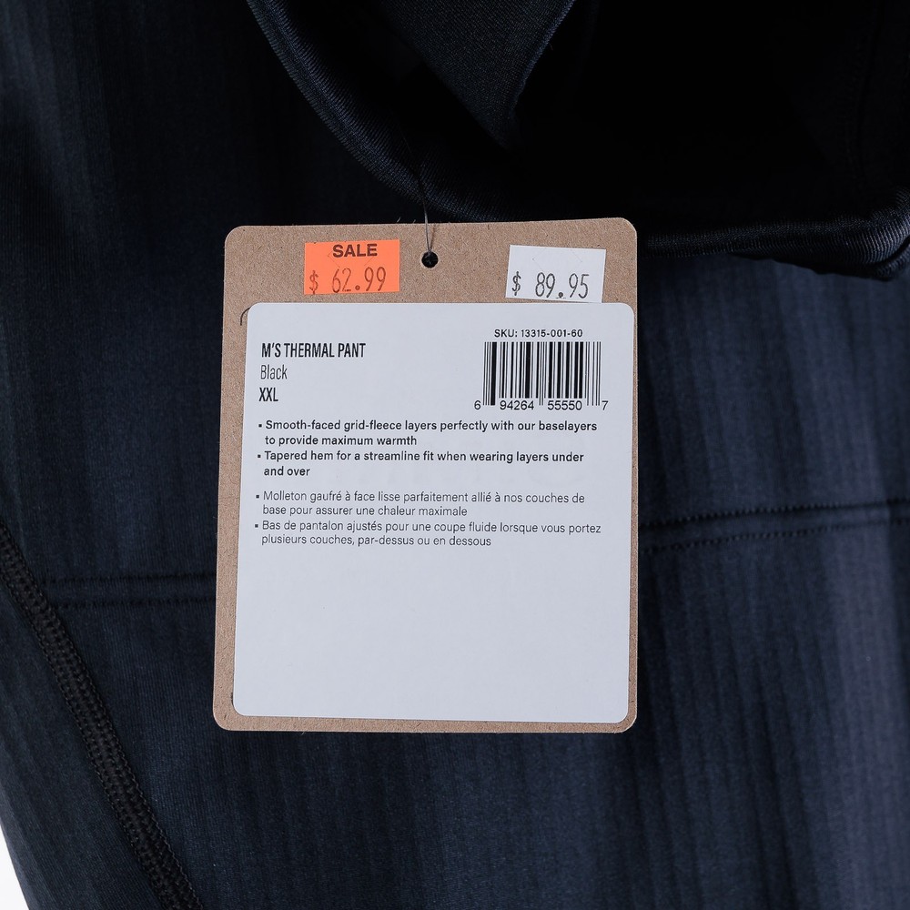 Simms Men's Thermal Pant - Black