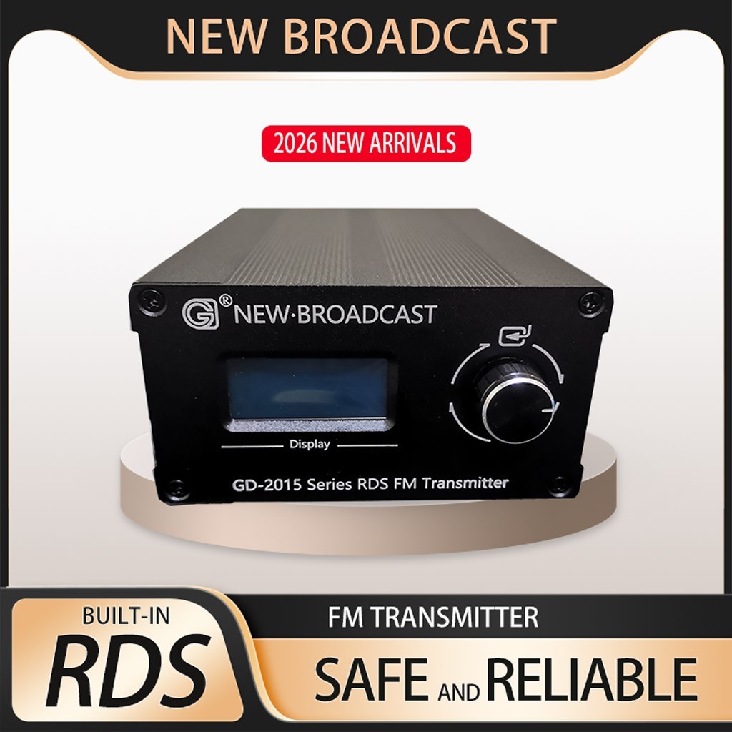 25W FM Transmitter Stereo USB Play Radio Station Transmitter Chips QN8007 BNC