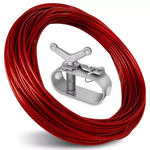 cable for pool cover with cover crank