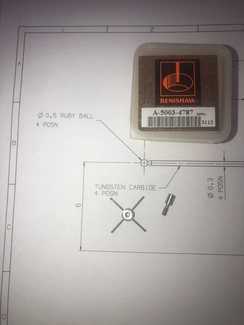 A-5003-4787    M2  4 Ball Star