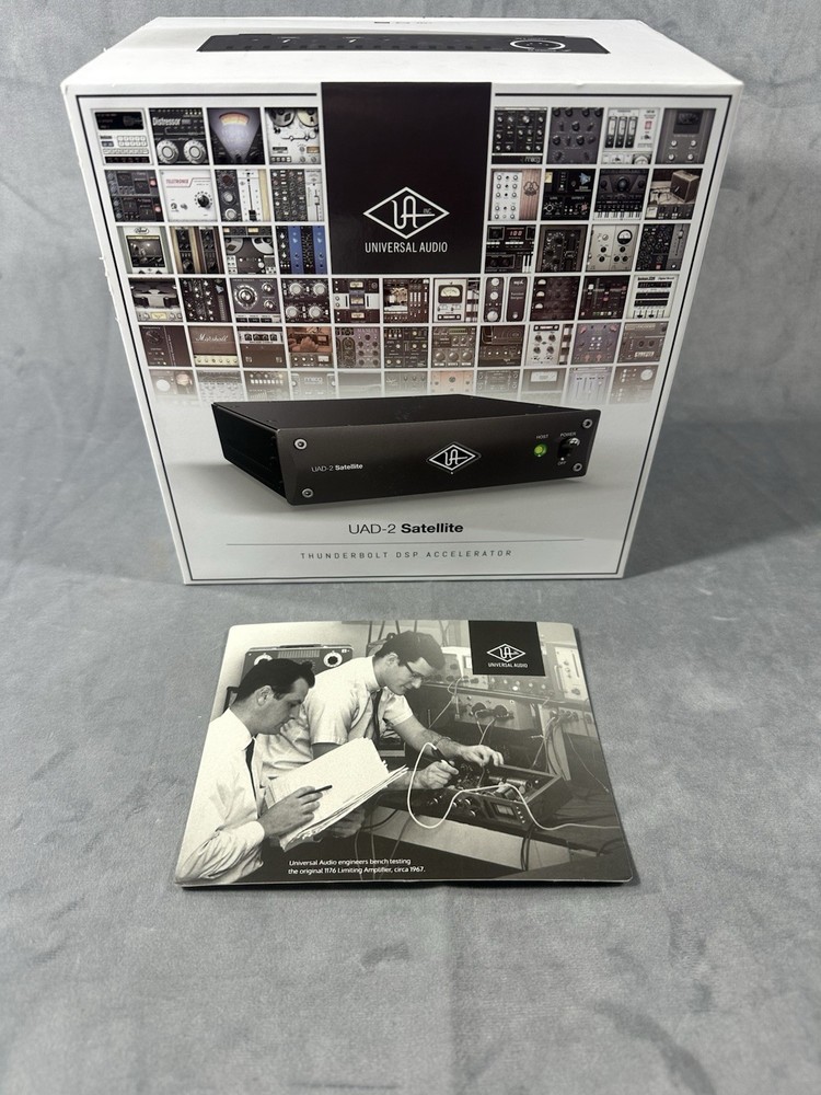 Universal Audio UAD-2 Satellite Quad Core Thunderbolt Interface – Brand New!