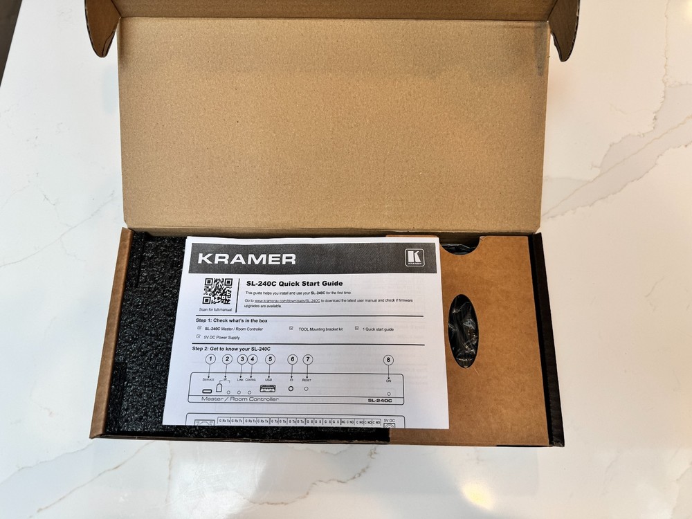 Kramer SL-240C Compact 16-Port Master/Room Controller with PoE