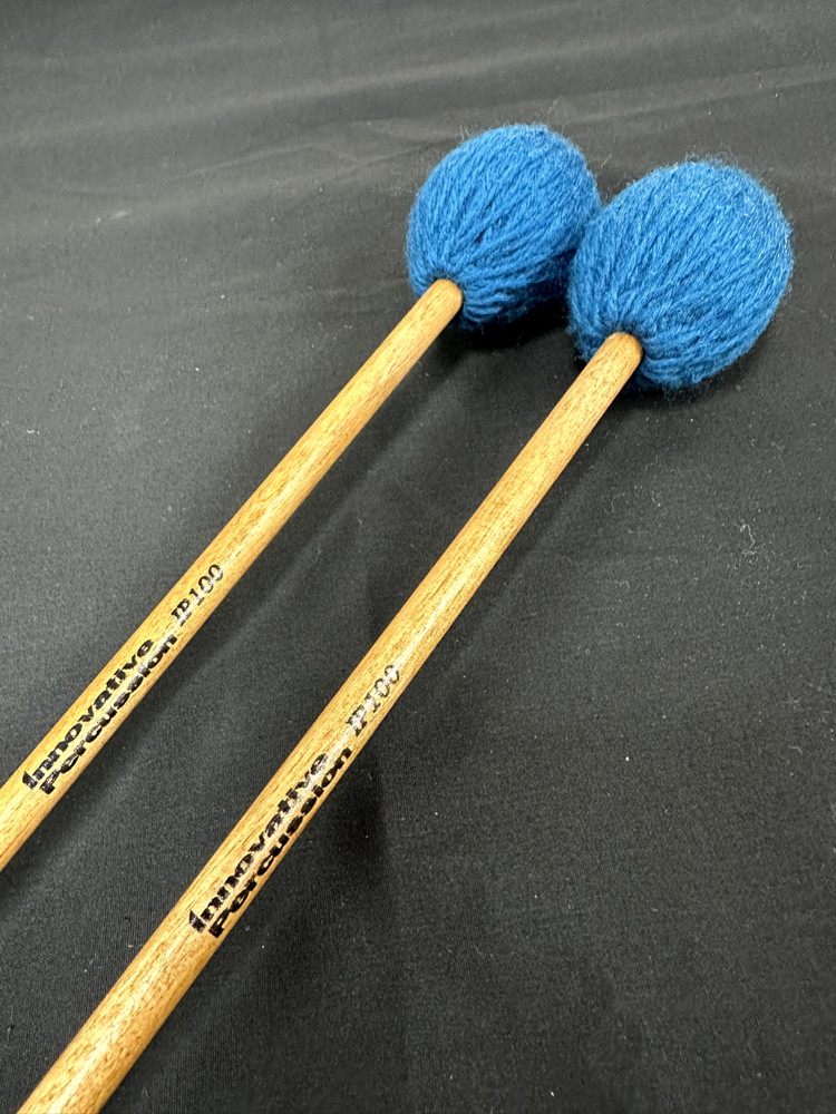 Innovative Percussion IP100 Soft Marimba Mallets (1 Pair/2 Mallets) NEW