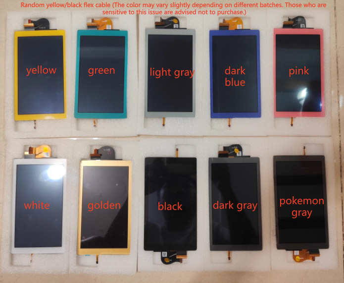 Laminated LCD Screen for Switch Lite Display LCD Screen with Digitizer