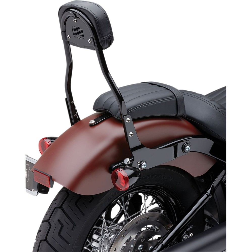 Cobra Backrest Kit - 14" - Black - Softail 602-2006B