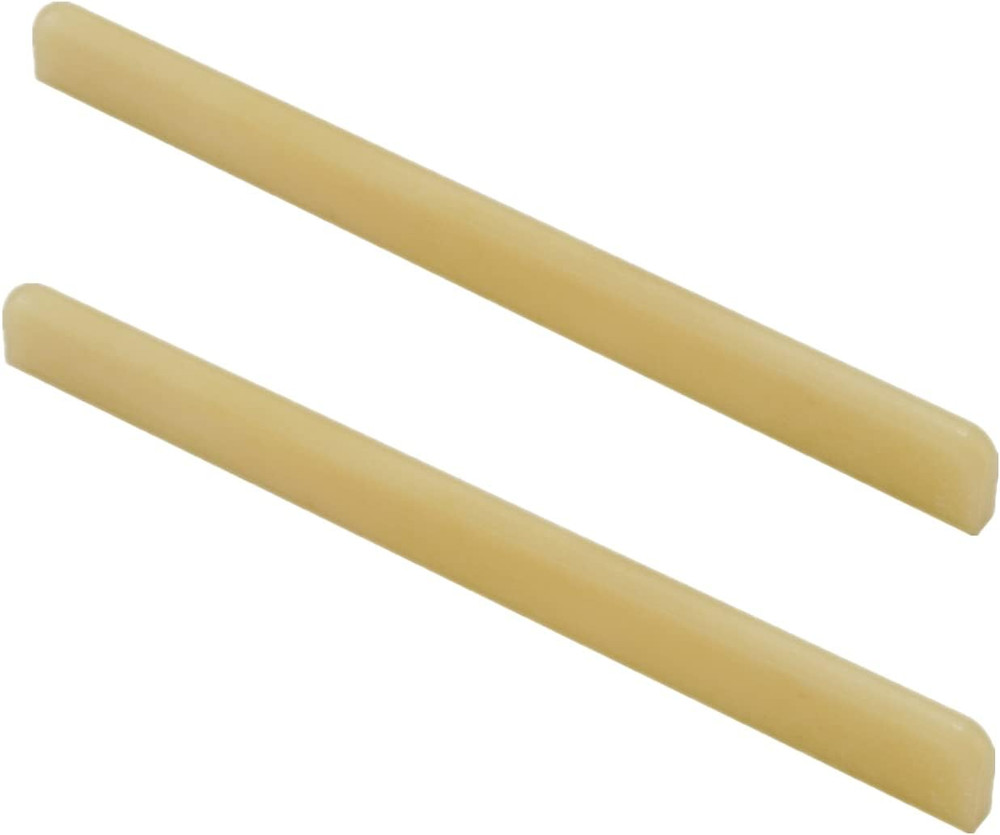 6 String Classical Guitar Unbleached Bone Saddle, Guitar Bridge Saddles, Cut fro