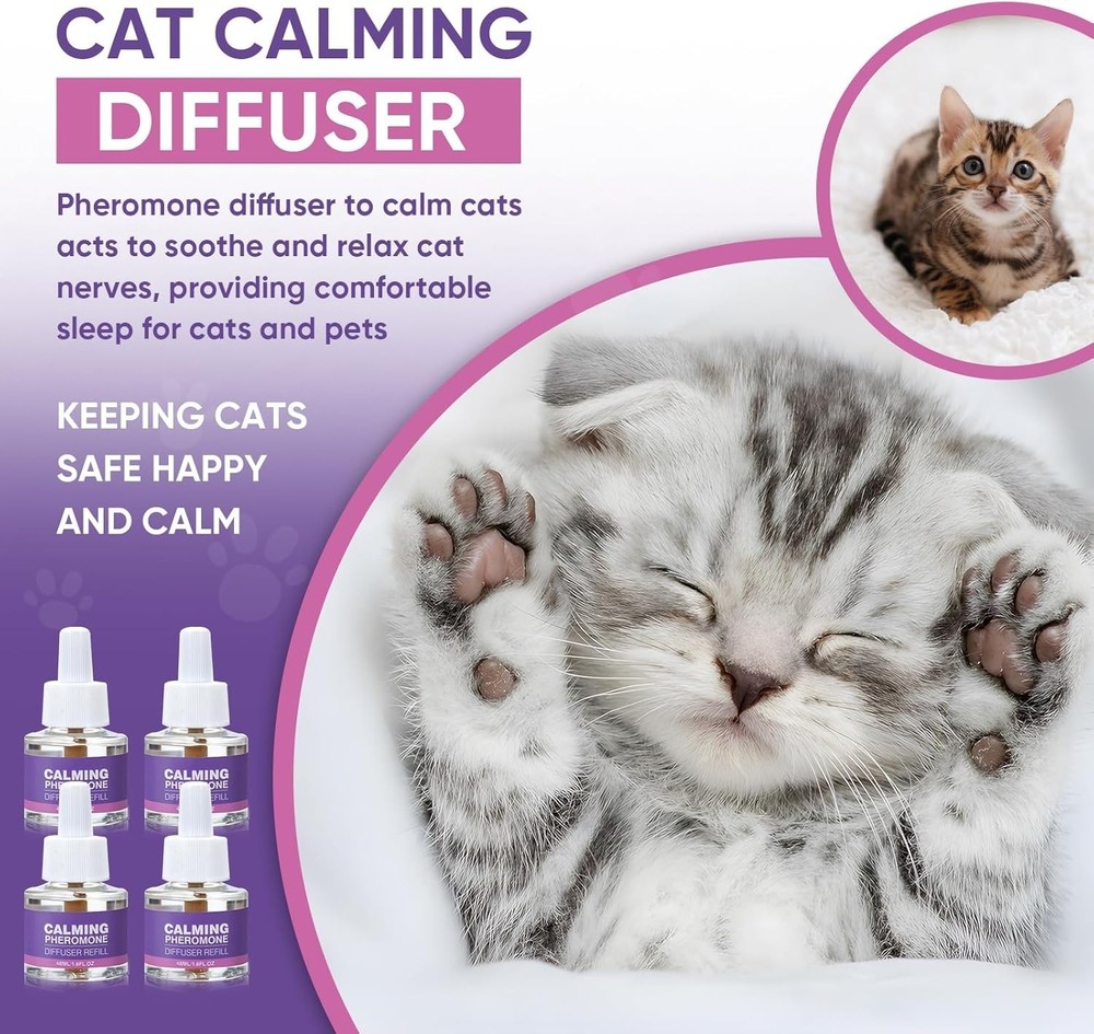 Cat Calming Pheromone Diffuser Effectively Relieve Anxiety Stress