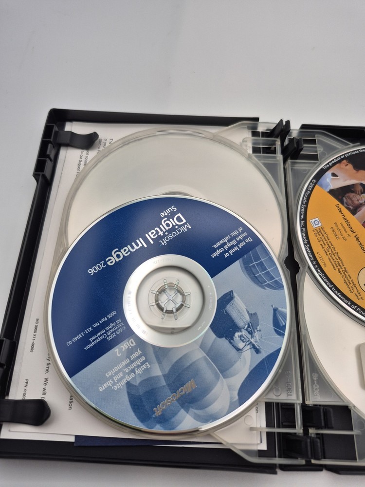 Microsoft Digital Image Suite 2006 For Windows with Pinnacle Studio V.10