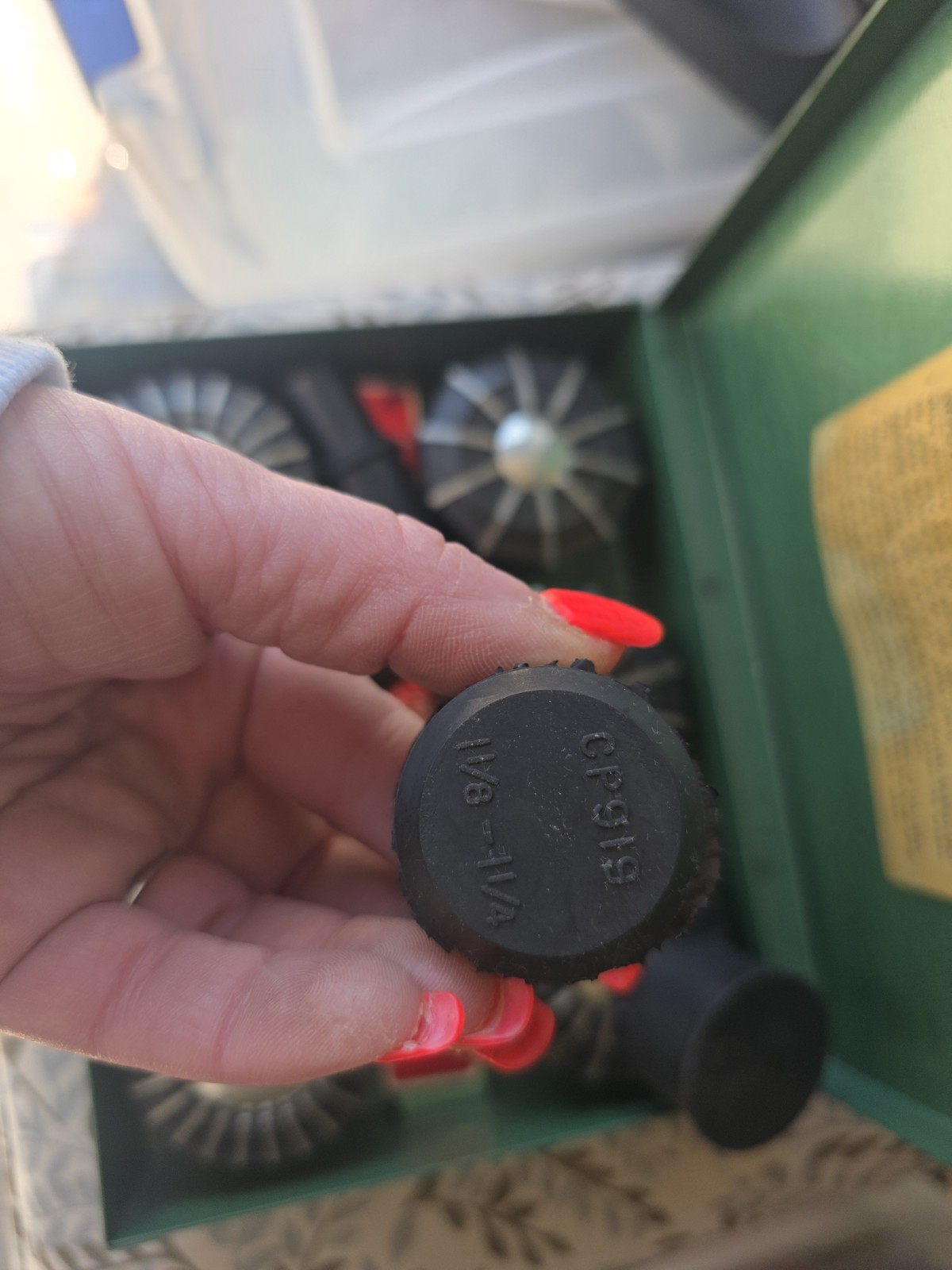 Jacobs Rubber Flex Collet Set 5/8"- 1-3/8"