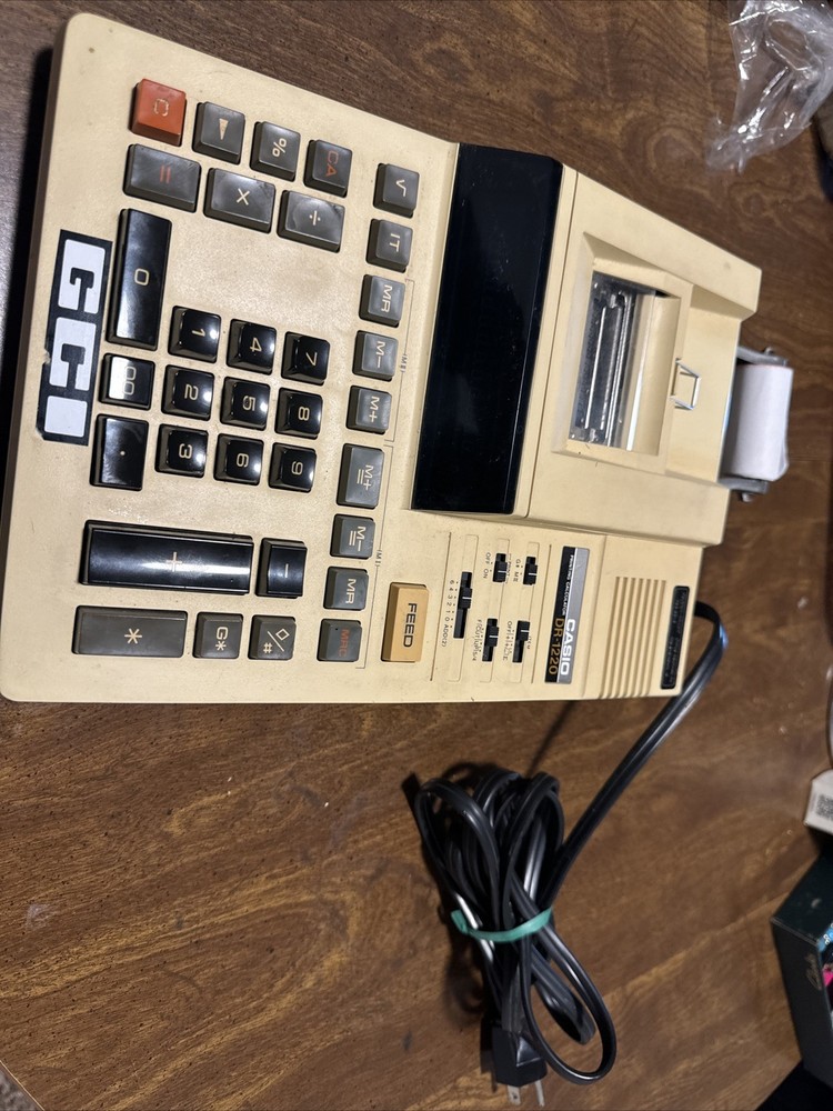 CASIO DR-1220 Printer Color Change Calculator (tested)