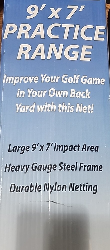 Golf Practice Net On Course 9' x 7' Range Driving Net Training Aid