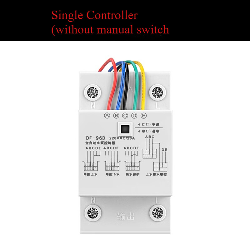 Automatic Water Level Detection Sensor Durable Pump Controller Switch