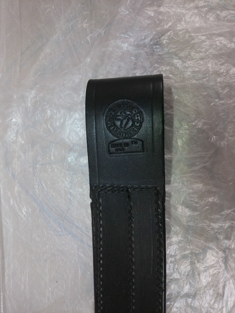 sunset gun leather case pencil case