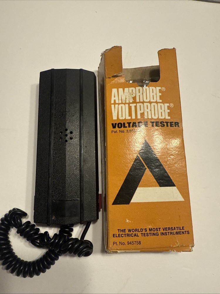 Amprobe Voltprobe Voltage Tester + 5 Recorder Charts
