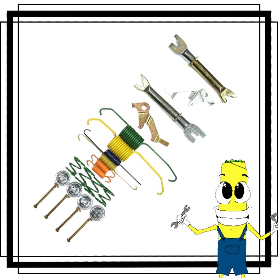 Complete Rear Brake Drum Hardware Kit for Toyota YARIS 2006-2017 Set