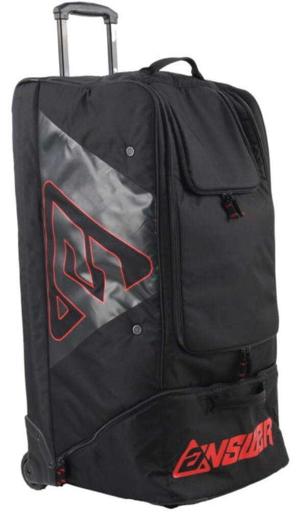Answer Logo Roller Gear Bag Black