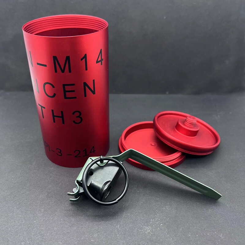 No function Metal Flash Bang Dummy Toy Model Cosplay Props