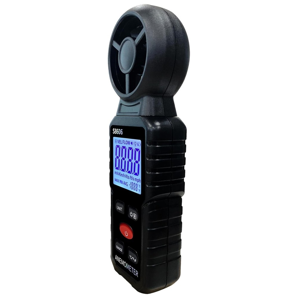 3 in 1 Handheld Anemometer Wind Speed Meter Gauge