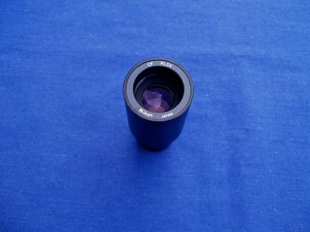 NIKON MICROSCOPE PART CF PL 5X  EYEPIECE OPTICS