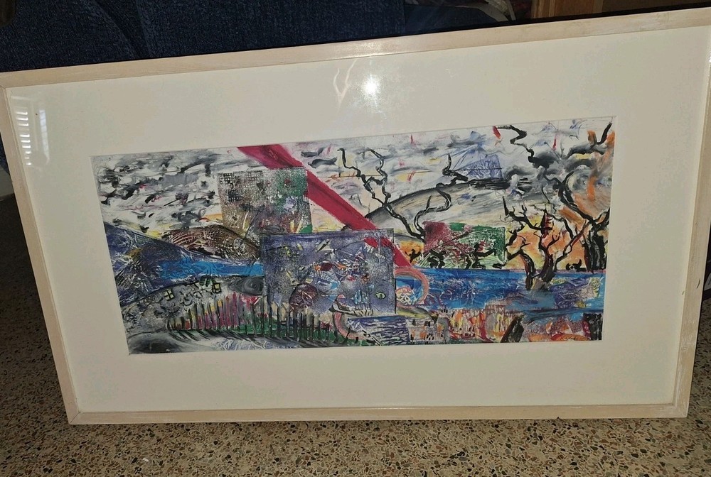 ESTHER KIRSHENBAUM Artwork OOAK Signed Embellished