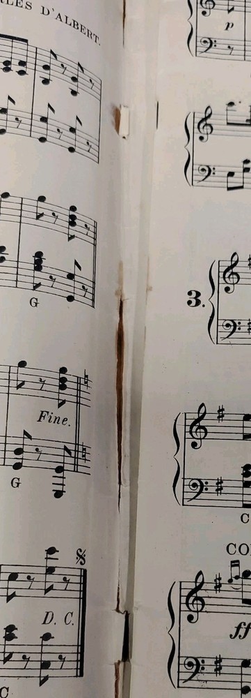 Vitage Sheet Music bundle