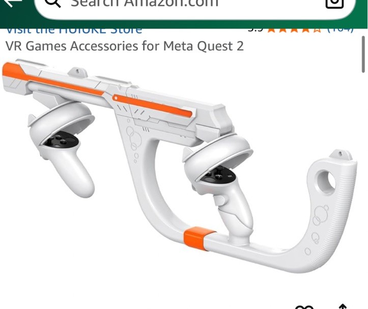 HUIUKE VR Controllers Holding Game Accessories for Meta Quest 2