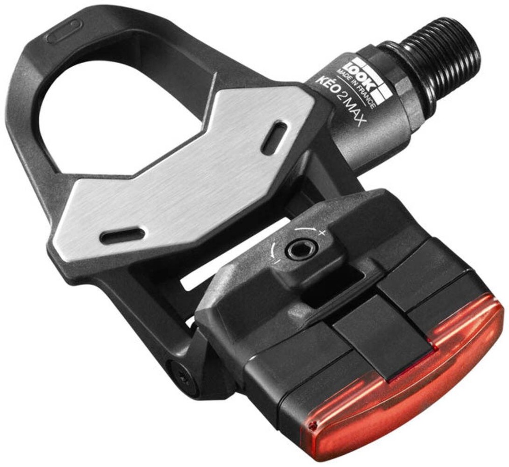 LOOK KEO 2 Max Vision Pedals - Single Sided Clipless, Composite, 9/16", Black, 5