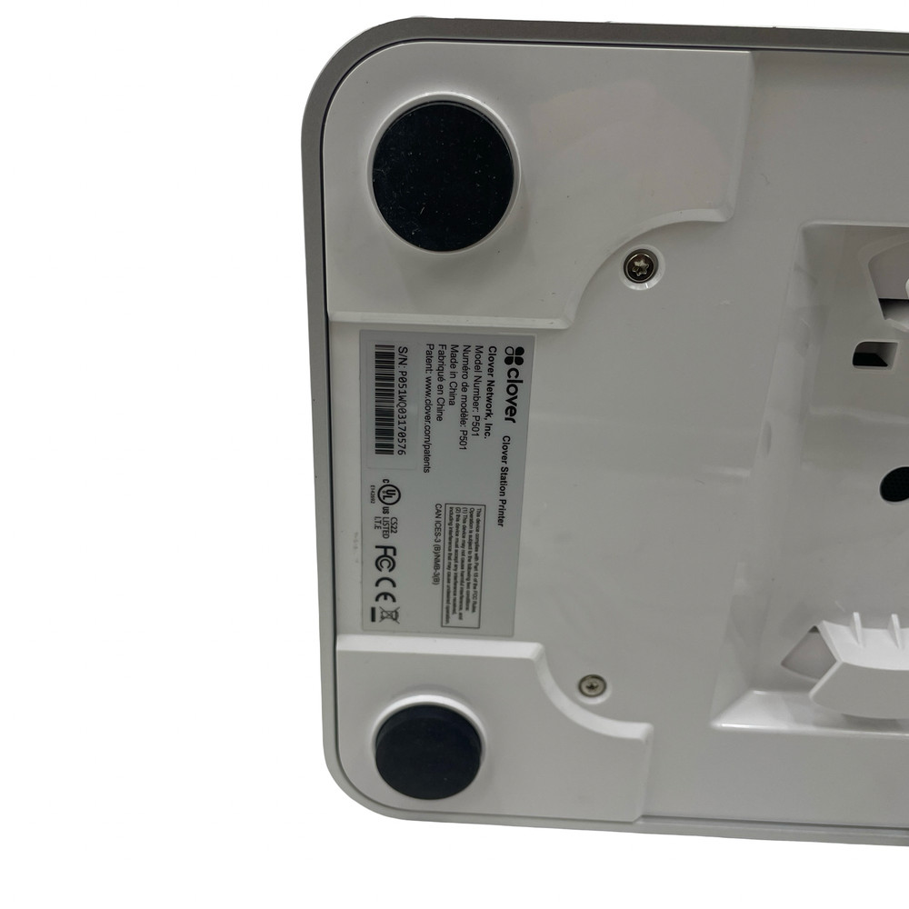 Clover Model P501 Receipt Printer – White #U8987 (AR)