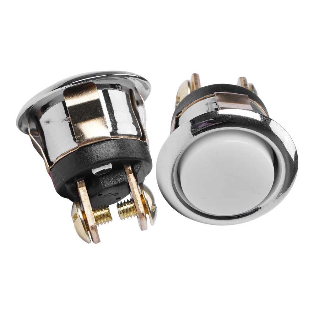 2 Pack Doorbell Button with Cool White Light for Simple Installation and Use