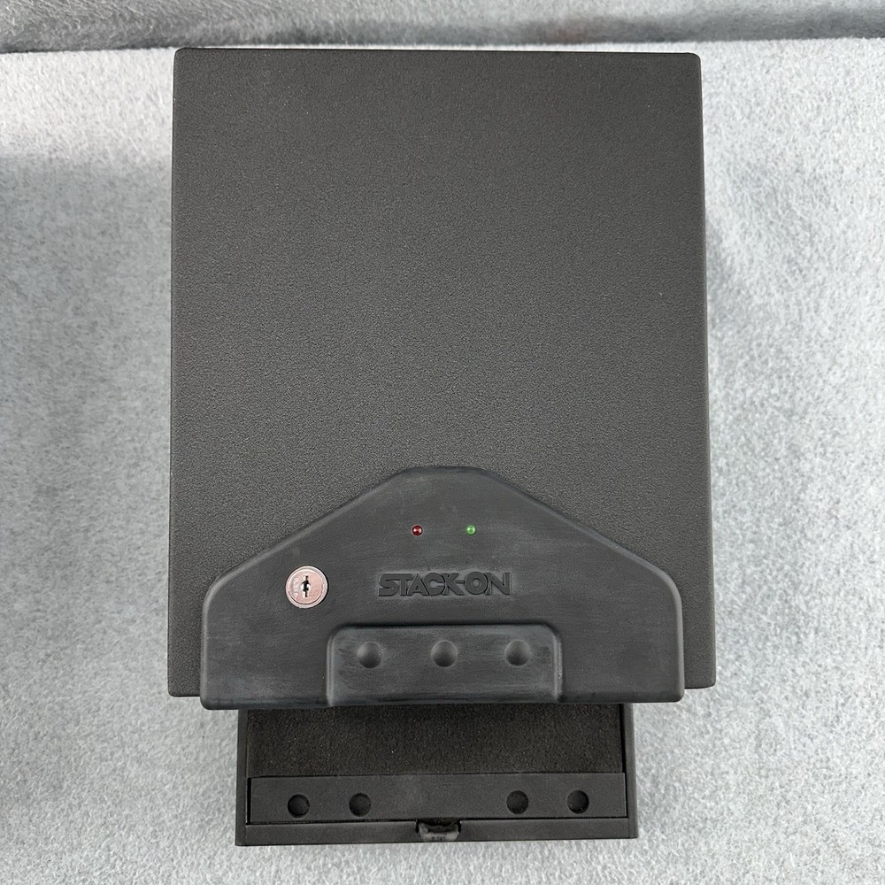 STACK-ON Quick Access Safe With Electronic Lock Gun Pistol 12x10x5 QAS-450