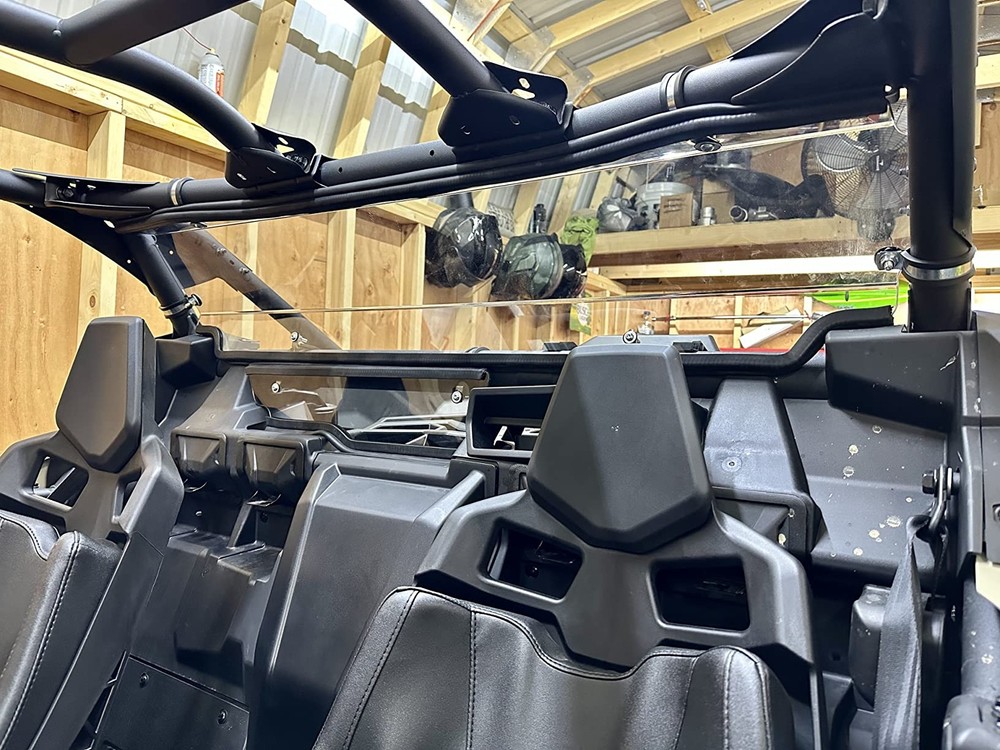 UTV Back Window Rear Windshield Polycarbonate for Can Am Maverick X3 2017-2024