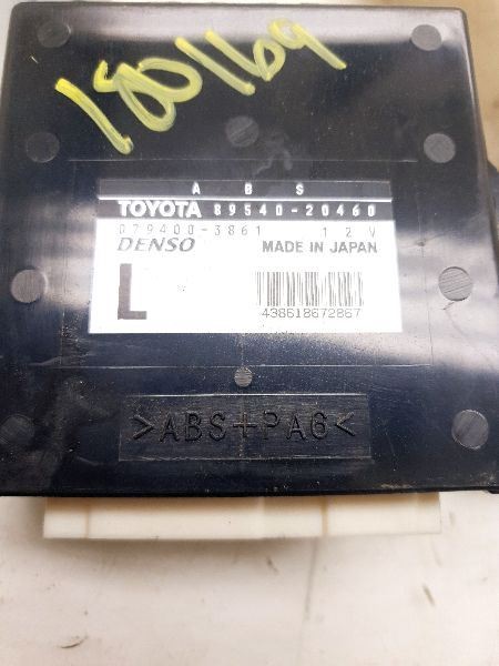 00-02 TOYOTA CELICA ABS COMPUTER CONTROL MODULE ECM ASSEMBLY