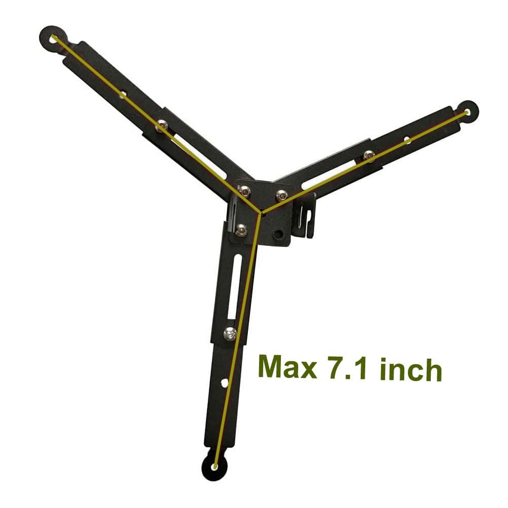 Projector Mount Wall Ceiling Bracket Adjustable Height Tilt Extendable Arms DLP