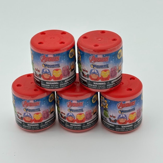 🔥Marvel Avengers Mashems Lot of 5 Series 4 Super Squishy Blind Capsule SEALED🔥