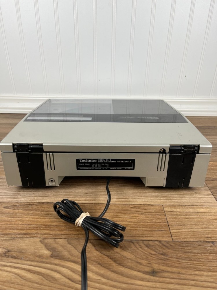 Technics SL-6 Direct Drive Automatic Turntable System Record player READ