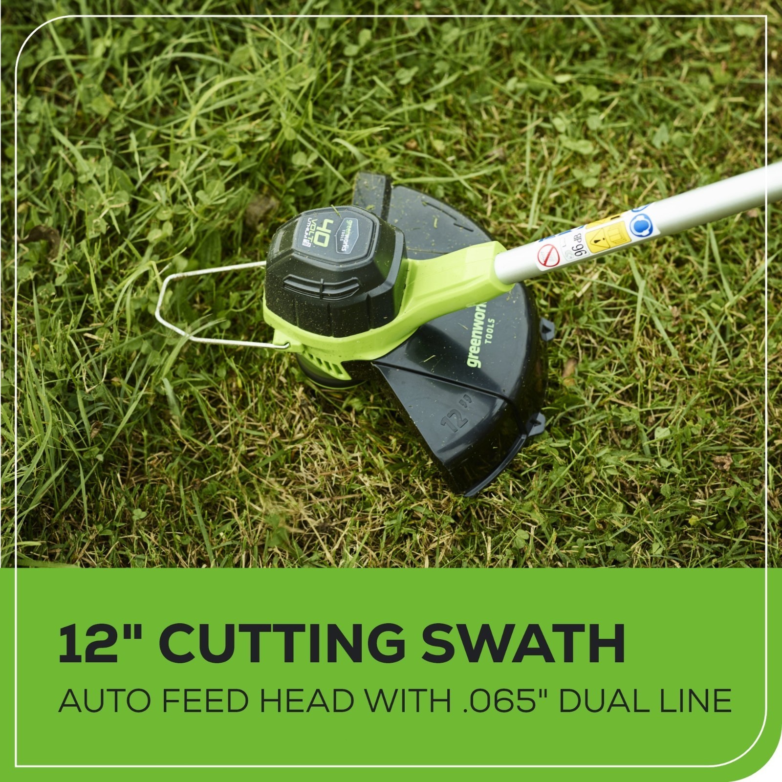 Greenworks 40V Cordless Leaf Blower and String Trimmer Combo Kit w/ 2Ah Battery