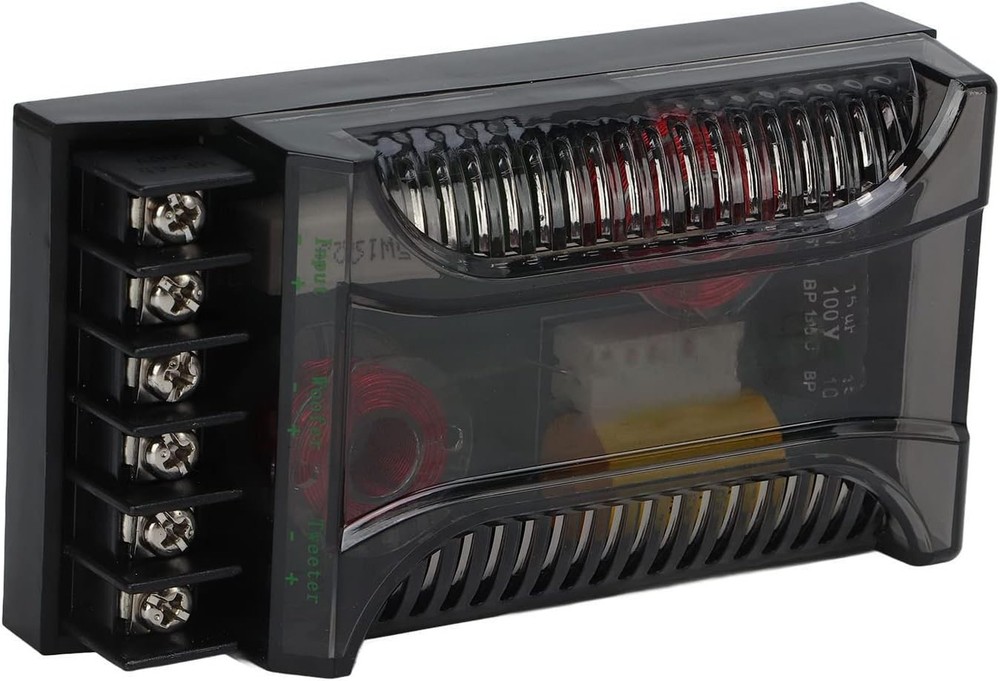 Universal Car Speaker Frequency Divider - 300W 2 Way Crossover for Precision