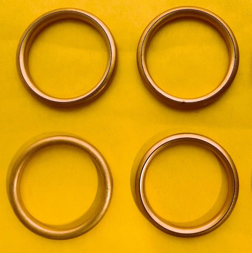 Kawasaki KZ550 ZX550 ZL600 ZX600 KZ650 KZ750 ZR750 GPz750 COPPER Exhaust Gaskets