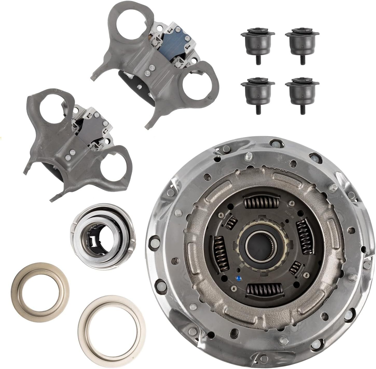 Transmission Dual Clutch Fork Kit For 2012-19 Ford Focus 6DCT250 DPS6 602000800